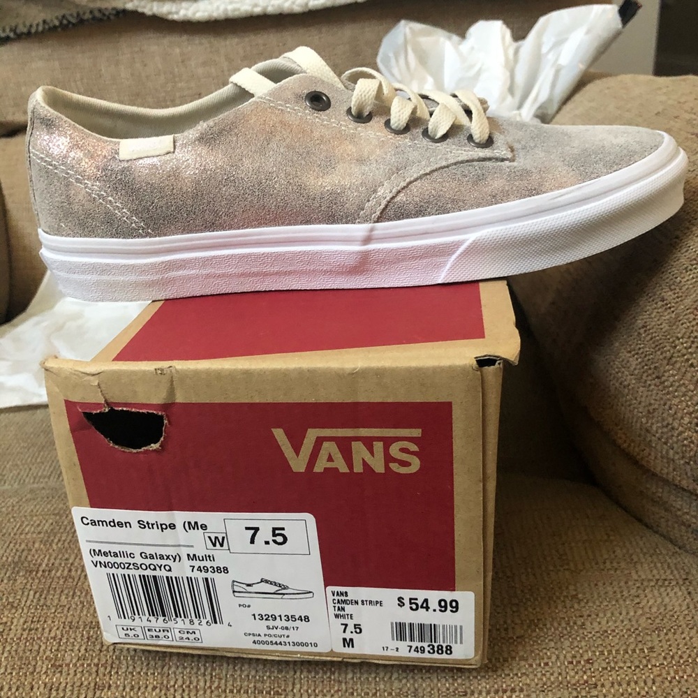 Brand New in box Vans size 7.5